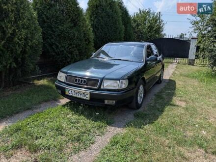 Зелений Ауді 100, об'ємом двигуна 2.8 л та пробігом 350 тис. км за 3800 $, фото 1 на Automoto.ua