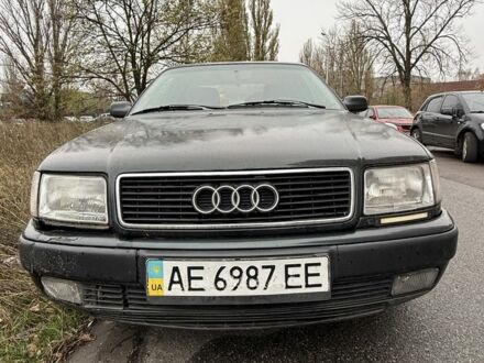 Зеленый Ауди 100, объемом двигателя 2 л и пробегом 415 тыс. км за 2500 $, фото 1 на Automoto.ua