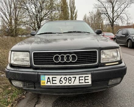 Зеленый Ауди 100, объемом двигателя 2 л и пробегом 415 тыс. км за 2500 $, фото 1 на Automoto.ua