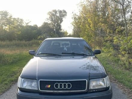 Зеленый Ауди 100, объемом двигателя 2.3 л и пробегом 400 тыс. км за 2000 $, фото 1 на Automoto.ua