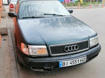 Ауди 100 1992 в Новомосковске на Automoto.ua Зеленый Ауди 100, объемом двигателя 2.8 л и пробегом 100 тыс. км за 800 $, фото 1 на Automoto.ua