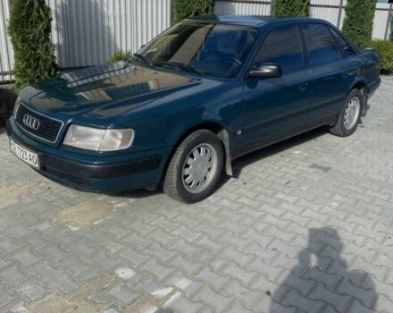 Зеленый Ауди 100, объемом двигателя 2 л и пробегом 43 тыс. км за 2100 $, фото 1 на Automoto.ua