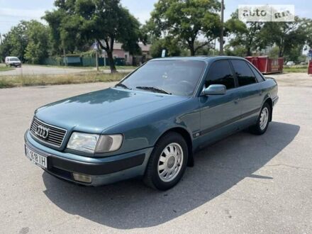 Ауди 100 1993 в Полтаве на Automoto.ua Зеленый Ауди 100, объемом двигателя 2.77 л и пробегом 330 тыс. км за 2850 $, фото 1 на Automoto.ua