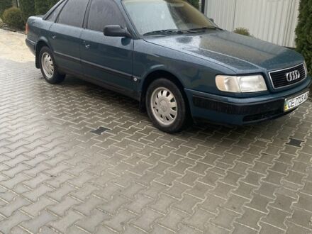 Зеленый Ауди 100, объемом двигателя 2.3 л и пробегом 388 тыс. км за 2200 $, фото 1 на Automoto.ua