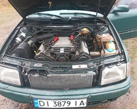 Зеленый Ауди 100, объемом двигателя 2.8 л и пробегом 320 тыс. км за 2100 $, фото 1 на Automoto.ua