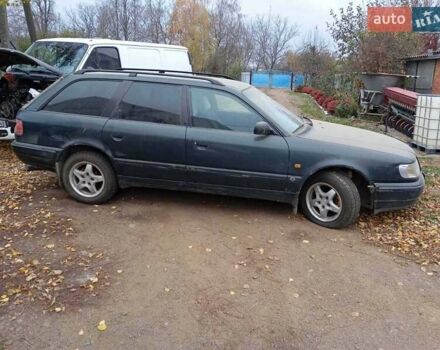 Зелений Ауді 100, об'ємом двигуна 2 л та пробігом 200 тис. км за 3500 $, фото 1 на Automoto.ua