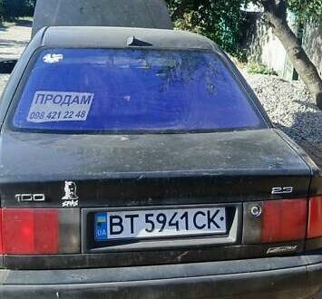 Зеленый Ауди 100, объемом двигателя 2.31 л и пробегом 478 тыс. км за 1800 $, фото 1 на Automoto.ua