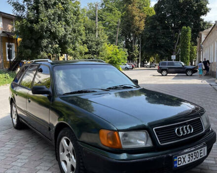 Зелений Ауді 100, об'ємом двигуна 2.8 л та пробігом 200 тис. км за 2500 $, фото 1 на Automoto.ua