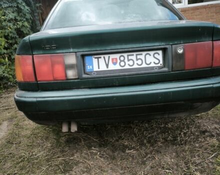 Зеленый Ауди 100, объемом двигателя 2.5 л и пробегом 500 тыс. км за 2100 $, фото 1 на Automoto.ua