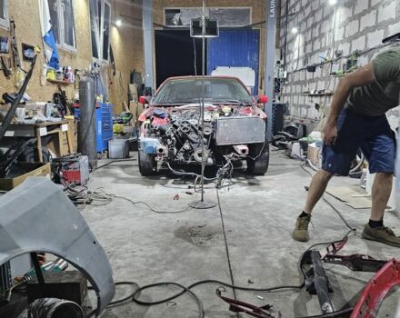 Красный Ауди 200, объемом двигателя 2.2 л и пробегом 300 тыс. км за 3400 $, фото 3 на Automoto.ua