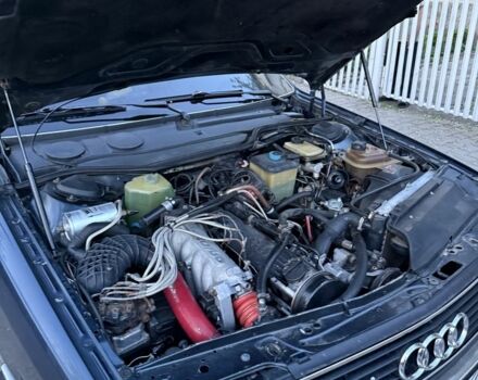 Синий Ауди 200, объемом двигателя 2.2 л и пробегом 400 тыс. км за 2200 $, фото 3 на Automoto.ua