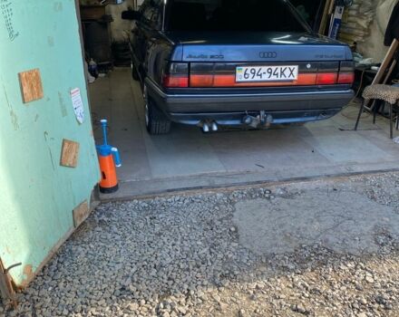 Синий Ауди 200, объемом двигателя 2.2 л и пробегом 400 тыс. км за 2200 $, фото 6 на Automoto.ua