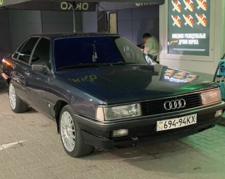 Синий Ауди 200, объемом двигателя 2.2 л и пробегом 400 тыс. км за 2200 $, фото 4 на Automoto.ua