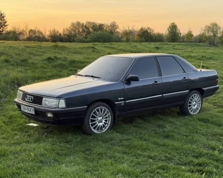 Синий Ауди 200, объемом двигателя 2.2 л и пробегом 400 тыс. км за 2200 $, фото 1 на Automoto.ua