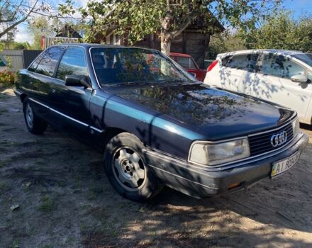 Синій Ауді 200, об'ємом двигуна 2 л та пробігом 377 тис. км за 1900 $, фото 1 на Automoto.ua