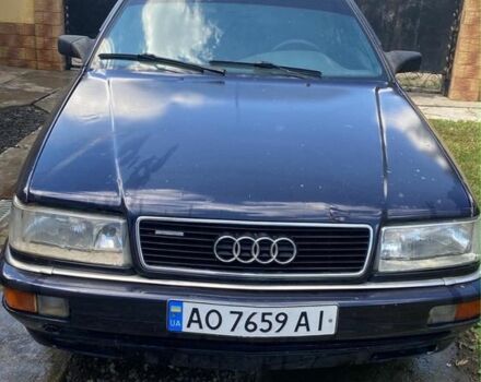 Синий Ауди 200, объемом двигателя 2.2 л и пробегом 250 тыс. км за 1900 $, фото 1 на Automoto.ua