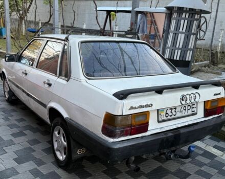 Белый Ауди 80, объемом двигателя 1.6 л и пробегом 220 тыс. км за 1000 $, фото 5 на Automoto.ua