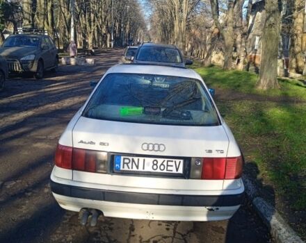 Белый Ауди 80, объемом двигателя 0 л и пробегом 380 тыс. км за 1500 $, фото 3 на Automoto.ua