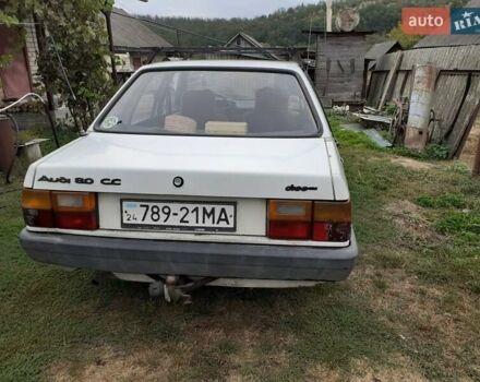 Белый Ауди 80, объемом двигателя 1.6 л и пробегом 524 тыс. км за 1100 $, фото 2 на Automoto.ua