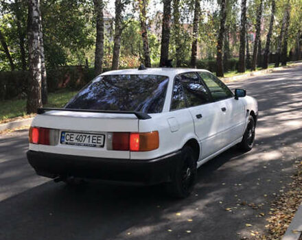 Белый Ауди 80, объемом двигателя 1.8 л и пробегом 354 тыс. км за 2000 $, фото 1 на Automoto.ua