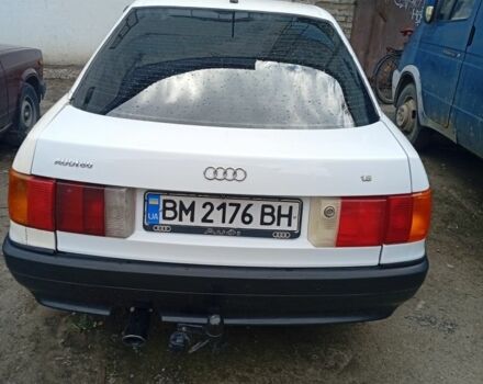 Білий Ауді 80, об'ємом двигуна 1.8 л та пробігом 300 тис. км за 2000 $, фото 2 на Automoto.ua