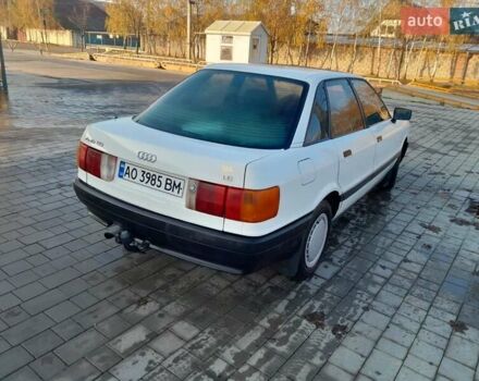 Белый Ауди 80, объемом двигателя 1.8 л и пробегом 330 тыс. км за 1900 $, фото 5 на Automoto.ua