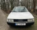 Белый Ауди 80, объемом двигателя 1.6 л и пробегом 300 тыс. км за 1100 $, фото 1 на Automoto.ua