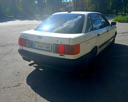 Белый Ауди 80, объемом двигателя 1.8 л и пробегом 0 тыс. км за 1850 $, фото 1 на Automoto.ua