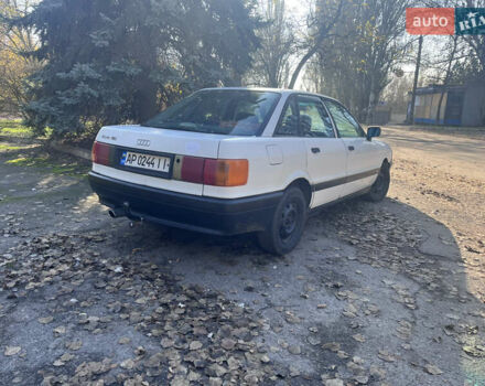 Белый Ауди 80, объемом двигателя 1.8 л и пробегом 384 тыс. км за 1400 $, фото 5 на Automoto.ua