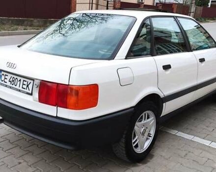 Белый Ауди 80, объемом двигателя 1.78 л и пробегом 180 тыс. км за 3000 $, фото 12 на Automoto.ua