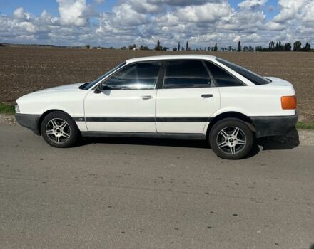 Белый Ауди 80, объемом двигателя 1.8 л и пробегом 186 тыс. км за 2650 $, фото 7 на Automoto.ua