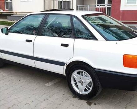 Белый Ауди 80, объемом двигателя 1.78 л и пробегом 180 тыс. км за 3000 $, фото 14 на Automoto.ua
