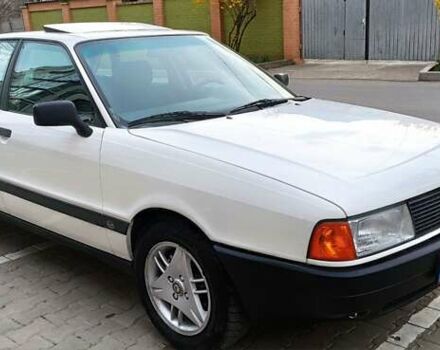 Белый Ауди 80, объемом двигателя 1.78 л и пробегом 180 тыс. км за 3000 $, фото 6 на Automoto.ua