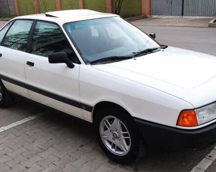 Белый Ауди 80, объемом двигателя 1.78 л и пробегом 180 тыс. км за 3000 $, фото 8 на Automoto.ua