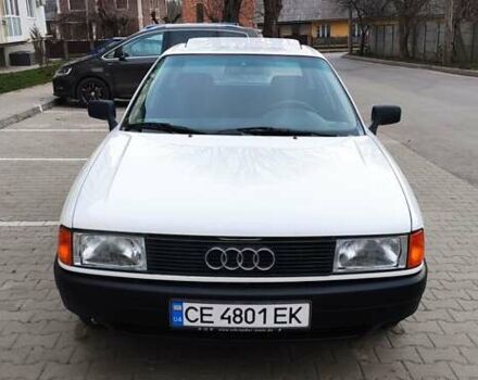 Белый Ауди 80, объемом двигателя 1.78 л и пробегом 180 тыс. км за 3000 $, фото 4 на Automoto.ua