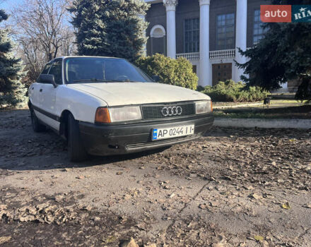 Белый Ауди 80, объемом двигателя 1.8 л и пробегом 384 тыс. км за 1400 $, фото 2 на Automoto.ua