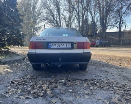 Белый Ауди 80, объемом двигателя 1.8 л и пробегом 325 тыс. км за 1400 $, фото 4 на Automoto.ua
