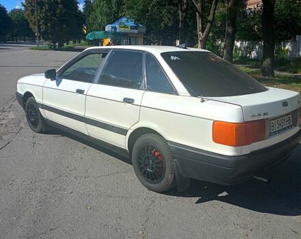 Белый Ауди 80, объемом двигателя 1.8 л и пробегом 0 тыс. км за 1850 $, фото 2 на Automoto.ua