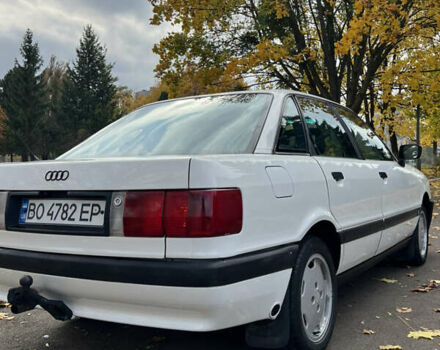 Білий Ауді 80, об'ємом двигуна 1.8 л та пробігом 300 тис. км за 1750 $, фото 9 на Automoto.ua