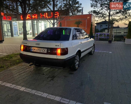Білий Ауді 80, об'ємом двигуна 1.8 л та пробігом 300 тис. км за 1750 $, фото 3 на Automoto.ua