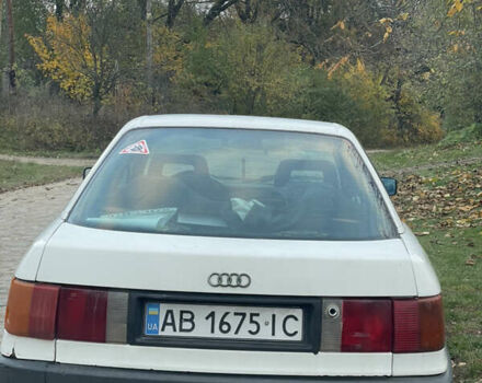 Белый Ауди 80, объемом двигателя 1.78 л и пробегом 600 тыс. км за 1050 $, фото 4 на Automoto.ua