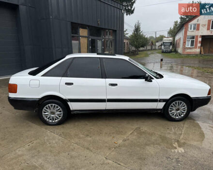 Белый Ауди 80, объемом двигателя 1.8 л и пробегом 270 тыс. км за 1650 $, фото 4 на Automoto.ua