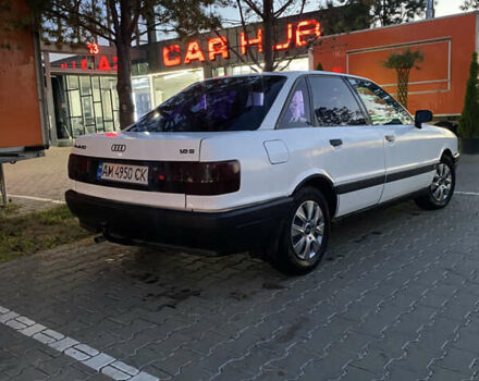 Білий Ауді 80, об'ємом двигуна 1.8 л та пробігом 300 тис. км за 1750 $, фото 8 на Automoto.ua