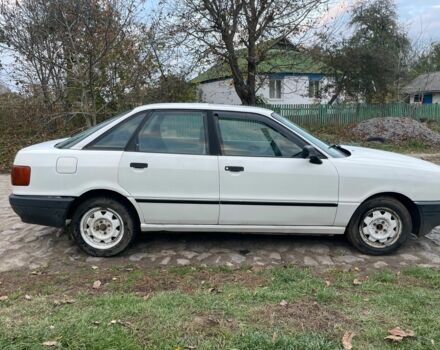 Белый Ауди 80, объемом двигателя 1.8 л и пробегом 600 тыс. км за 1050 $, фото 4 на Automoto.ua