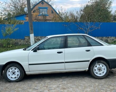 Белый Ауди 80, объемом двигателя 1.8 л и пробегом 600 тыс. км за 1050 $, фото 3 на Automoto.ua