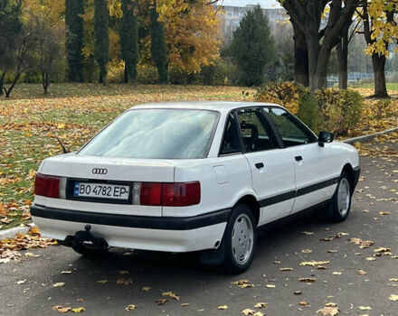Білий Ауді 80, об'ємом двигуна 1.8 л та пробігом 300 тис. км за 1750 $, фото 5 на Automoto.ua