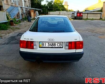 Белый Ауди 80, объемом двигателя 1.8 л и пробегом 0 тыс. км за 1800 $, фото 1 на Automoto.ua
