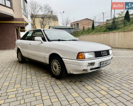 Белый Ауди 80, объемом двигателя 1.78 л и пробегом 418 тыс. км за 1750 $, фото 1 на Automoto.ua