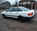 Белый Ауди 80, объемом двигателя 1.8 л и пробегом 200 тыс. км за 1162 $, фото 1 на Automoto.ua