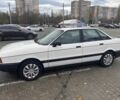 Белый Ауди 80, объемом двигателя 1.8 л и пробегом 200 тыс. км за 1400 $, фото 1 на Automoto.ua